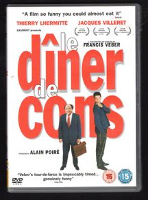Le Diner De Cons DVD Movie staring Thierry Lhermitte & Jacques Villeret