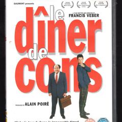 Le Diner De Cons DVD Movie staring Thierry Lhermitte & Jacques Villeret