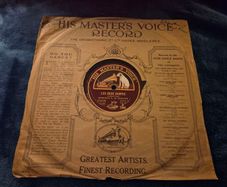Les Deux Harpes Gramophone record