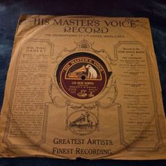 Les Deux Harpes Gramophone record