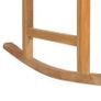 Rocking Chair Solid Teak Wood Image 5