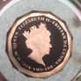Proof 2021 9ct Rose Gold Elizabeth II Threepence With COA Image 2