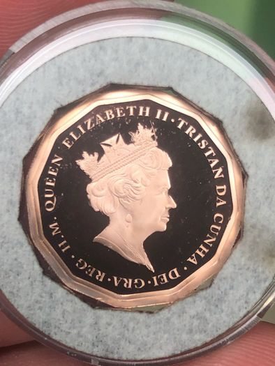 Proof 2021 9ct Rose Gold Elizabeth II Threepence With COA