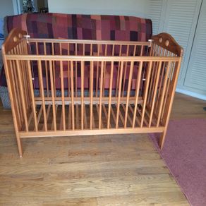 Light Oak Cot