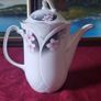 Vintage Royal Albert Horizons Star Flower Bone China Gold Gilt Coffee Pot / Water Pitcher Made In England Image 5