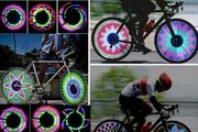 Bicycle 32 LED Waterproof Wheel Signal Tire Spoke Light - 4971