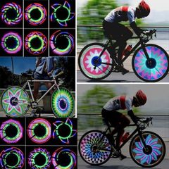 Bicycle 32 LED Waterproof Wheel Signal Tire Spoke Light - 4971