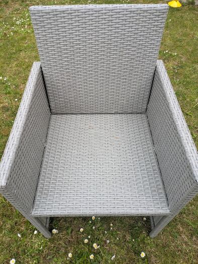 Rathwood wicker garden chairs