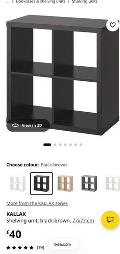 Kallax shelving unit / bookcase