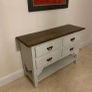 Antique Painted Side Table Image 3