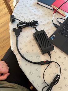 powakaddy/golf trolley charger