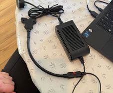 powakaddy/golf trolley charger