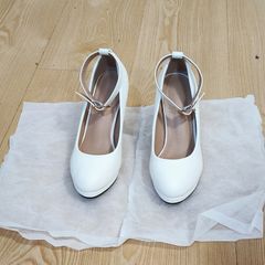 Women Chunky Heeled wedding shoes