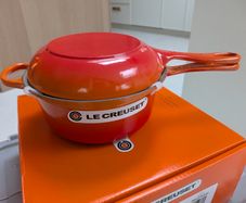 Le Creuset Cast Iron 2-in-1 Saucepan