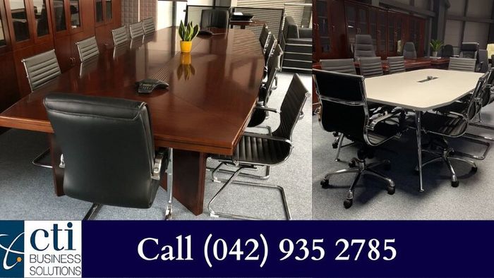 Brand New High End Boardroom Tables - In Stock