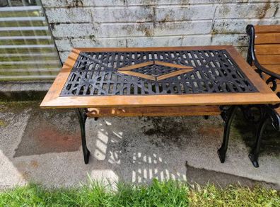 cast iron table