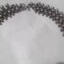 a lovely antique silver neck lace c 1860 Image 4