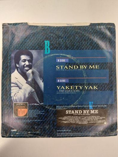 Ben E King, Stand By Me, The Coasters, Yakety Yak 1986, Atlantic, 7 inch Vinyl Single
