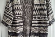 Wardrobe clearance - Wool blend kimono UK 8/ 10