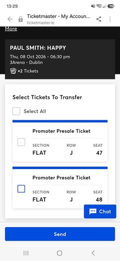 Paul Smith Tickets