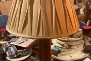 Wood turned lamp