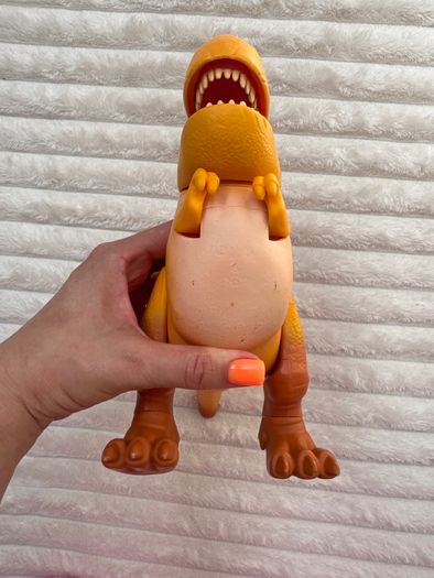 The Good Dinosaur TOMY Action Figure Nash approx. 22 cm. Used Damaged Please see photos