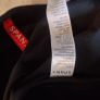 Spanx Black Sequin Faux Leather Leggings Image 9