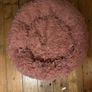 Pink Dog Fluffy bed Image 2