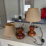 Brown Desk Lamp with Dimmer Switch - Set of 2 Image 3