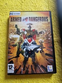 Armed and Dangerous Pc Cd rom  games Original