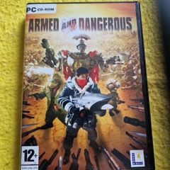 Armed and Dangerous Pc Cd rom  games Original
