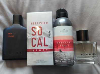 Hollister, Abercrombie & Fitch, Zara