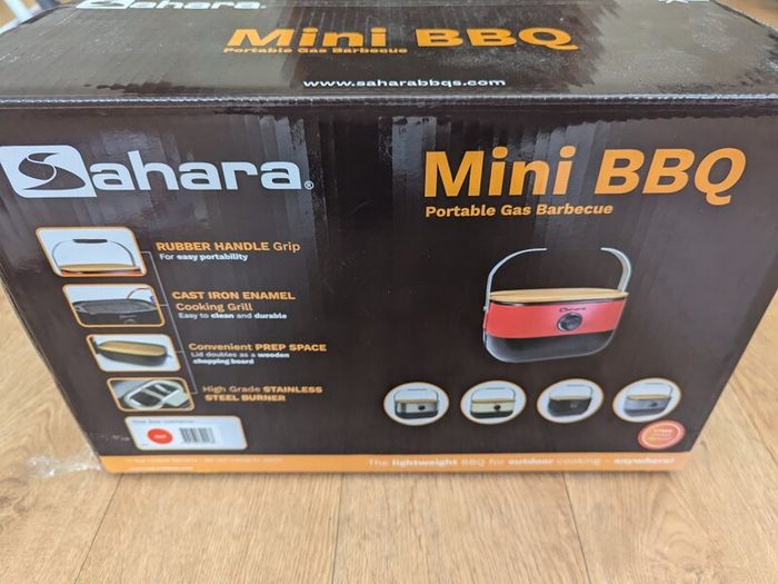 Sahara Portable mini gas bbq