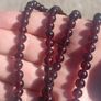 Genuine Natural Garnet Necklace (Opera Length 28") Image 4