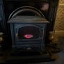 Oil Filled Fire Place with Chimney Image 4
