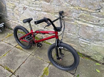 18 inch Ruption Newboy BMX bike