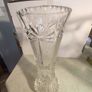 Lovely Bohemian Crystal Vase. Image 2