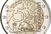 Luxembourg 2 Euro Commemorative Coin 2025 - The Schuman Declaration. Uncirculated.