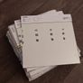 Bulk Lot: 8x Packs of IKEA LOTS (BLODLONN) 30x30 cm Square Glass Mirrors + Spacers Image 2