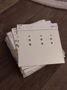 Bulk Lot: 8x Packs of IKEA LOTS (BLODLONN) 30x30 cm Square Glass Mirrors + Spacers