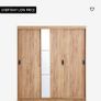 Wardrobe 3 door, Jysk Odder Image 2
