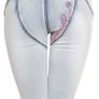 Skinnies w buttons size  8 10 12 Image 9