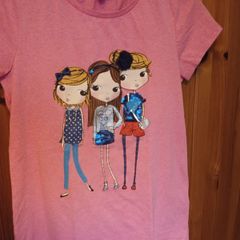 Short sleeve top, cute embellishments Age 13- 14