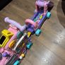VTech Baby 4-in-1 Alphabet Train Ride On Pink Image 4