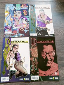 Down Warren Ellis Complete 4 Issue Comic Book Run Image Comics Set