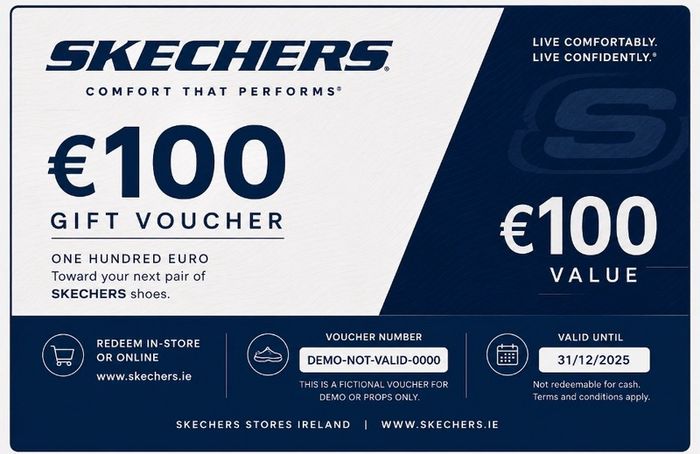 skechers voucher