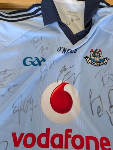 Signed 2010 Dublin gaa jersey