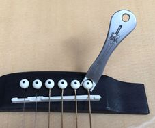 Acoustic Guitar bridge pin puller tool