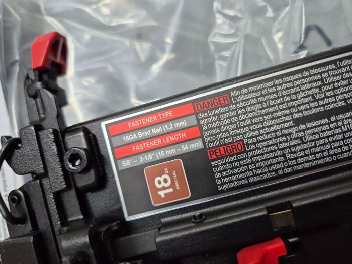Milwaukee M18 Fuel 18 Gauge 2nd Fix Nail Gun Body