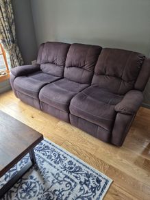 Sofa 3 seater and arm chair